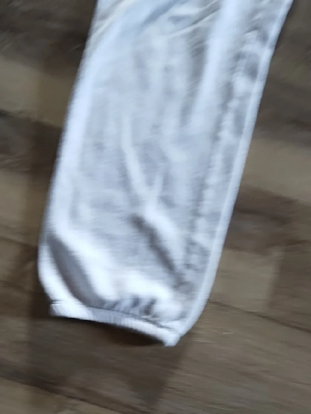 Aeropostale Light Gray Sweatpants with Pink '87' Logo